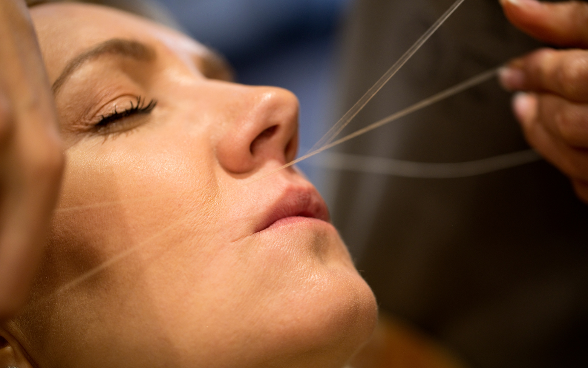✨ Threading + Upper Lips