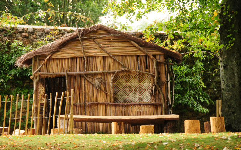 Hut Bamboo