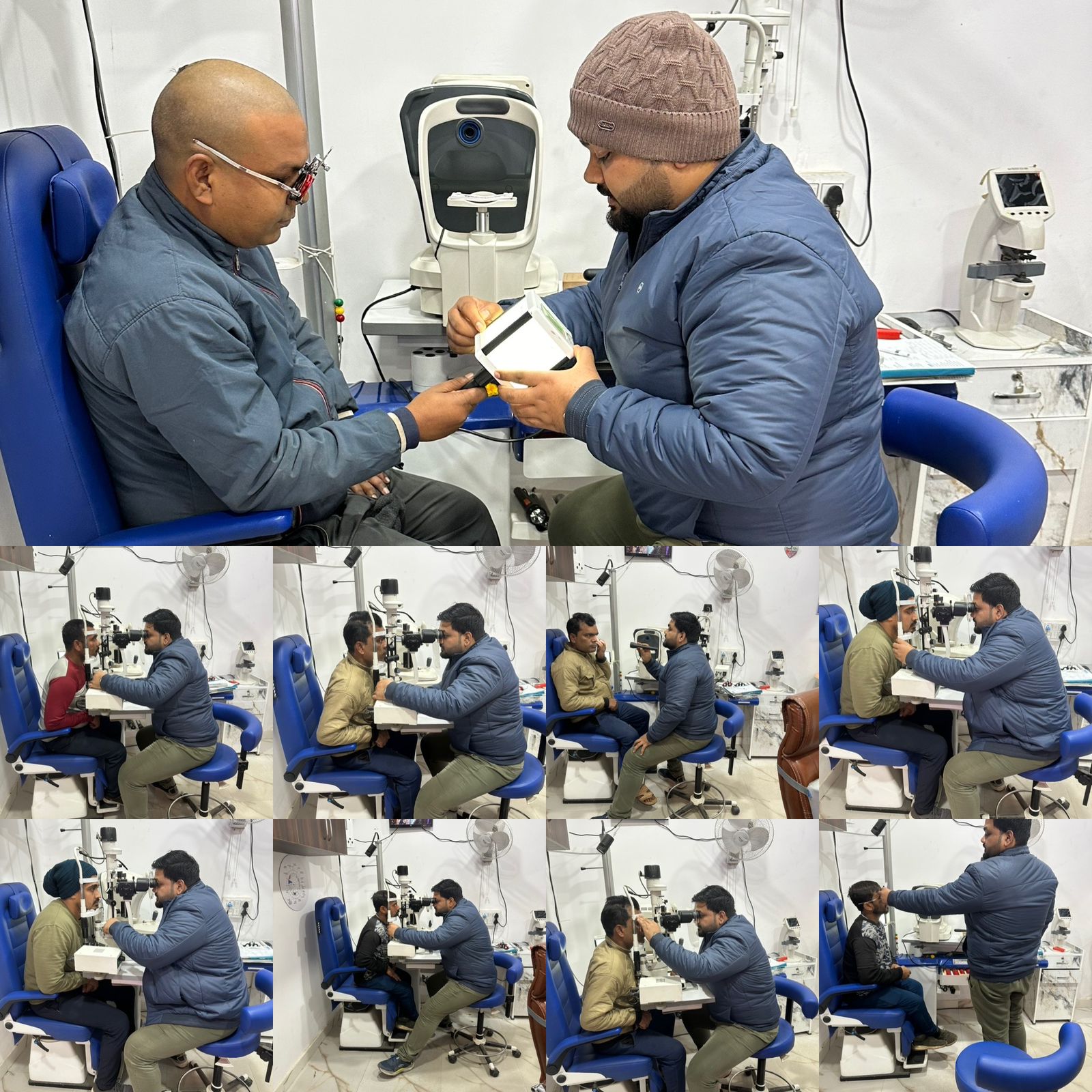 ⚖️ Glaucoma Pressure Testing